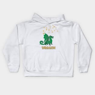 Green Dragon Kids Hoodie